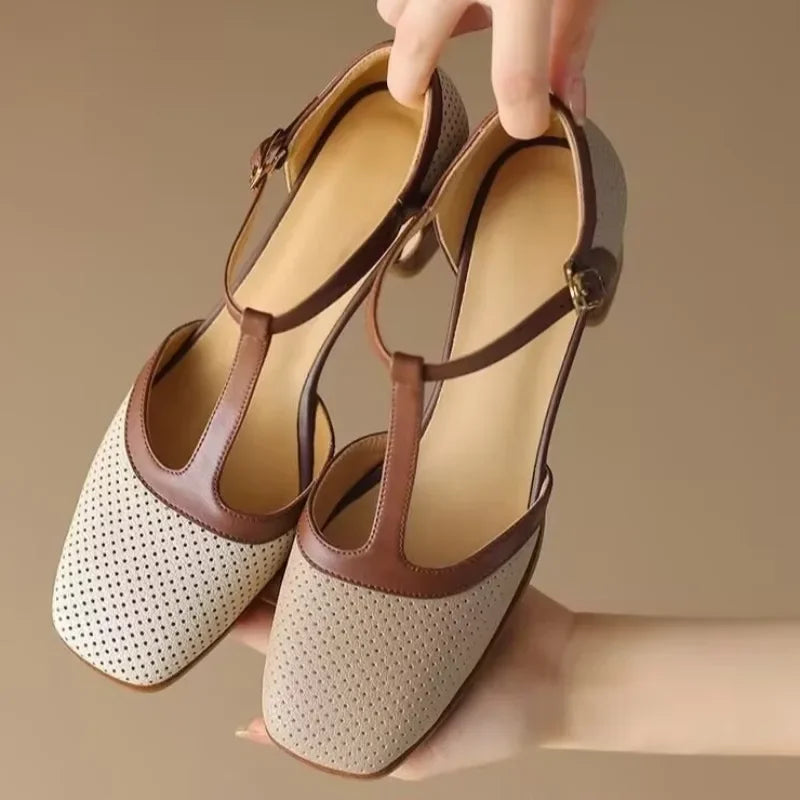 Weronika | Ortopedyczne buty na średnim obcasie